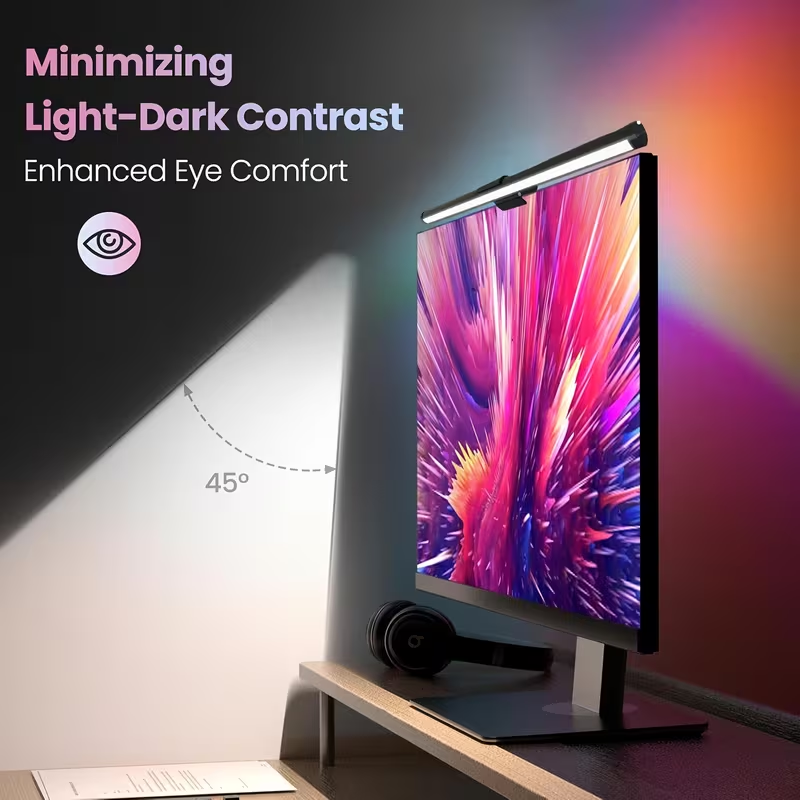 Gaming Accessories Led - Monitorlichtbalk LED-computerscherm Hanglampen RGB-sfeer Tafellamp Traploos