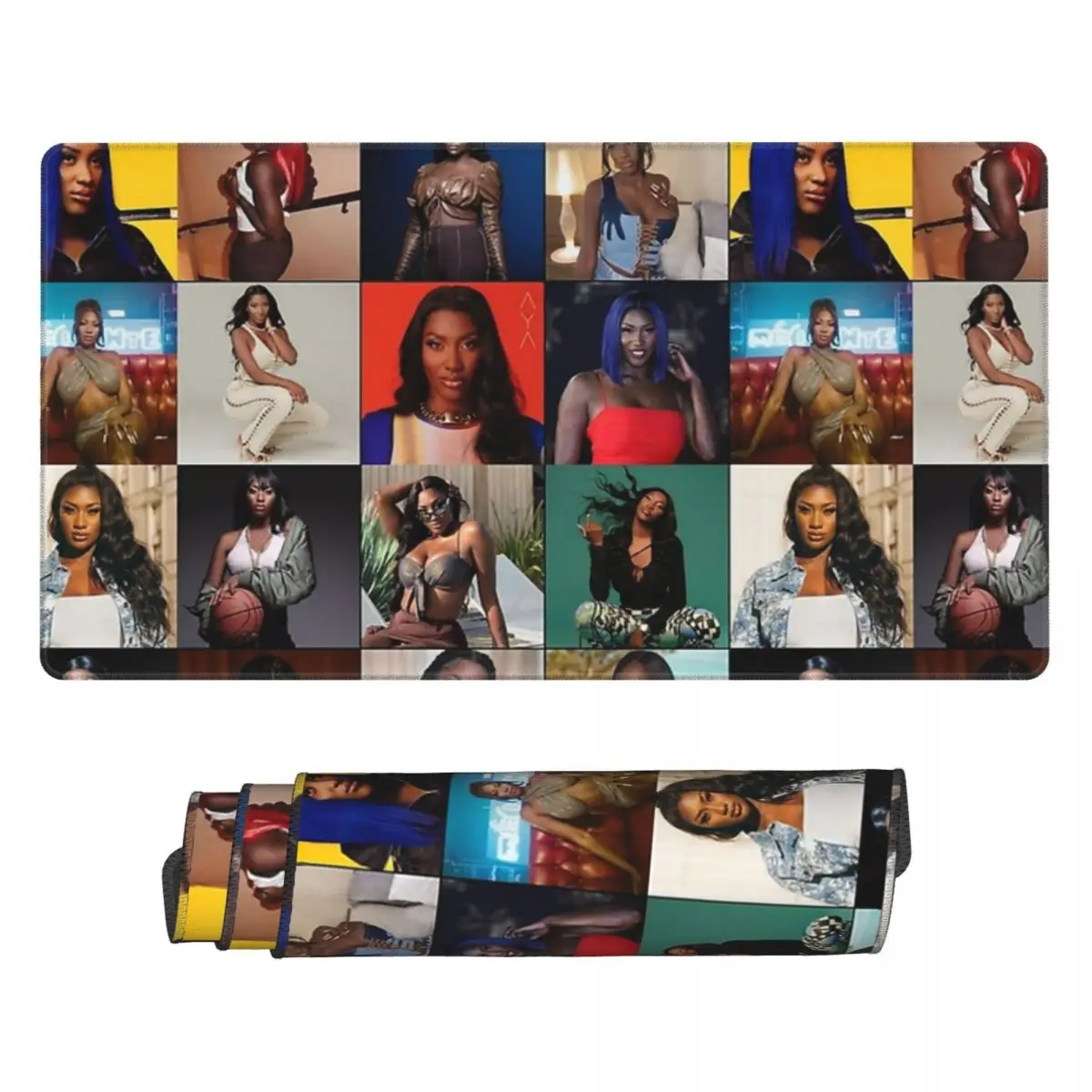 Gaming Accessories Photo - Grote muismat Aya Nakamura Fotocollage Gamer