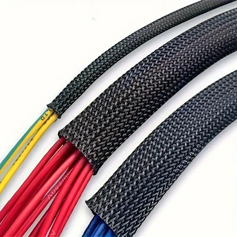 Cable Sleeve Braided - 10m /32.8 ft Pet Uitbreidbare Gevlochten