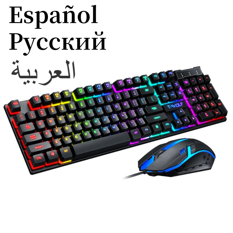 Gaming Accessories Uk - Spaans toetsenbord met Spaans indeling Russisch