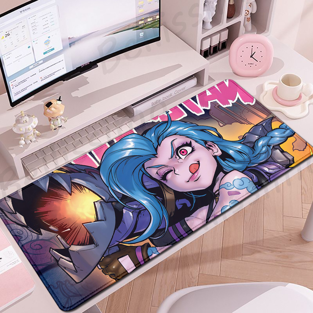 Jinx Gaming Accessories - LOL Arcane Muismat Jinx Matten Gamer