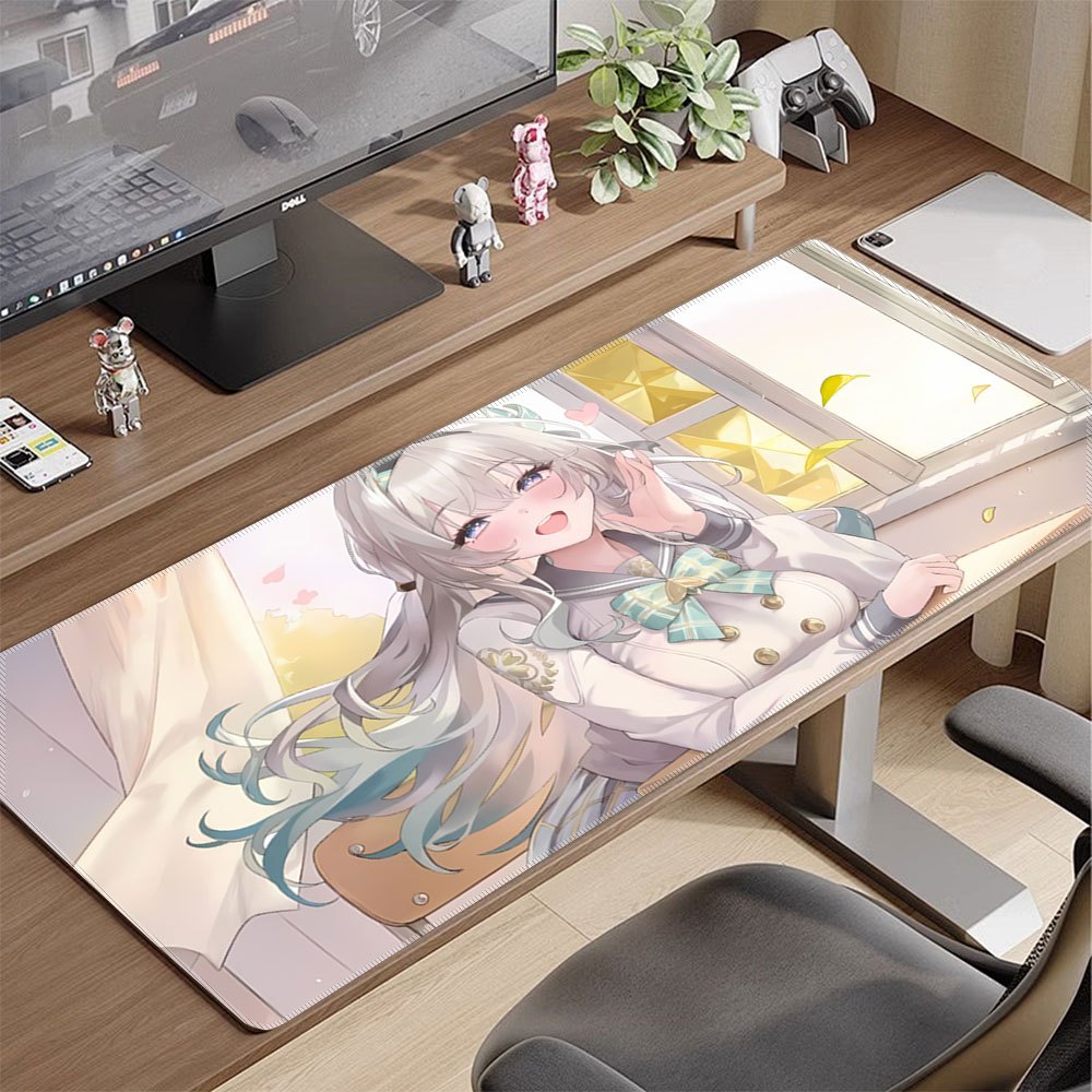 Gaming Accessories Officeworks - Grote Anime Girl muismat Firefly Star