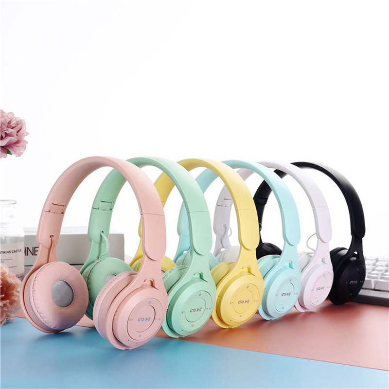 Venom Gaming Accessories - Y08 Draadloze Bluetooth-hoofdtelefoon Macaron-hoofdtelefoon Stereo hoofdband