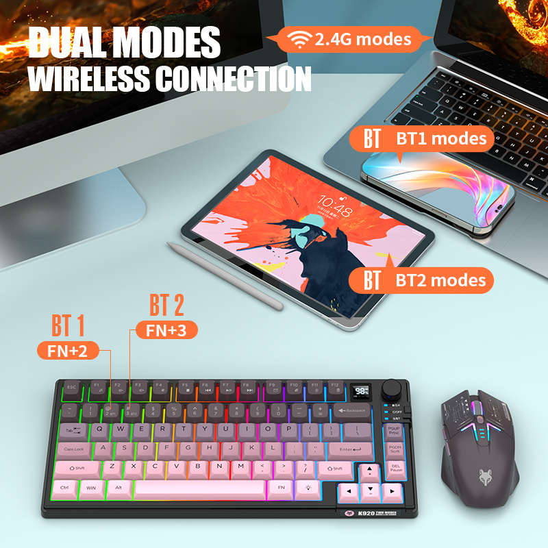 Dual-mode (2,4G+Bluetooth) toe - Gaming Accessories Uk recensie en prijs