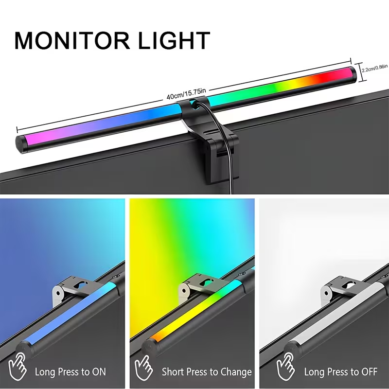 Monitorlichtbalk LED-computers - Gaming Accessories Led recensie en prijs