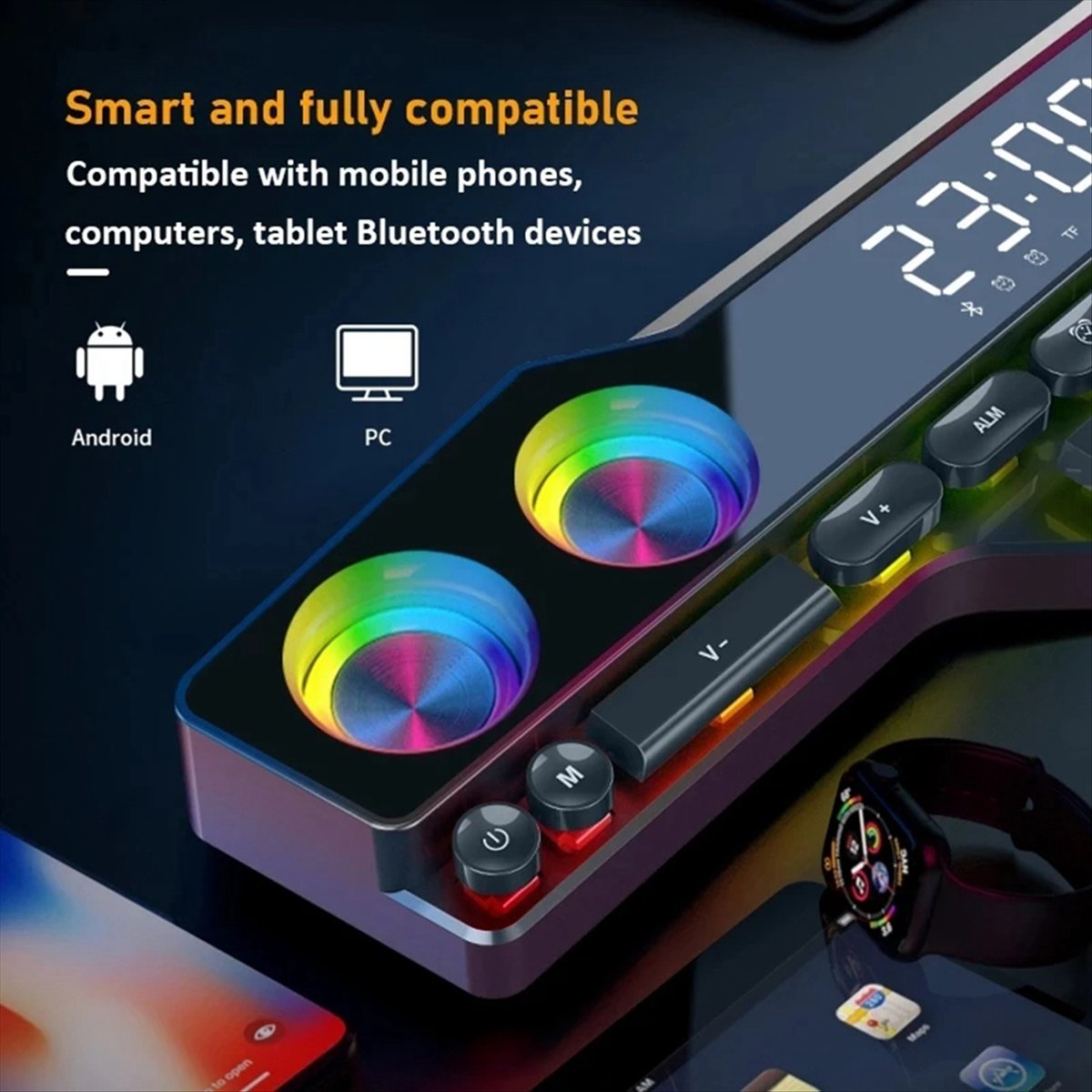 DTC5 V18 Dazzle Colour Speaker - Gaming Accessories Led recensie en prijs
