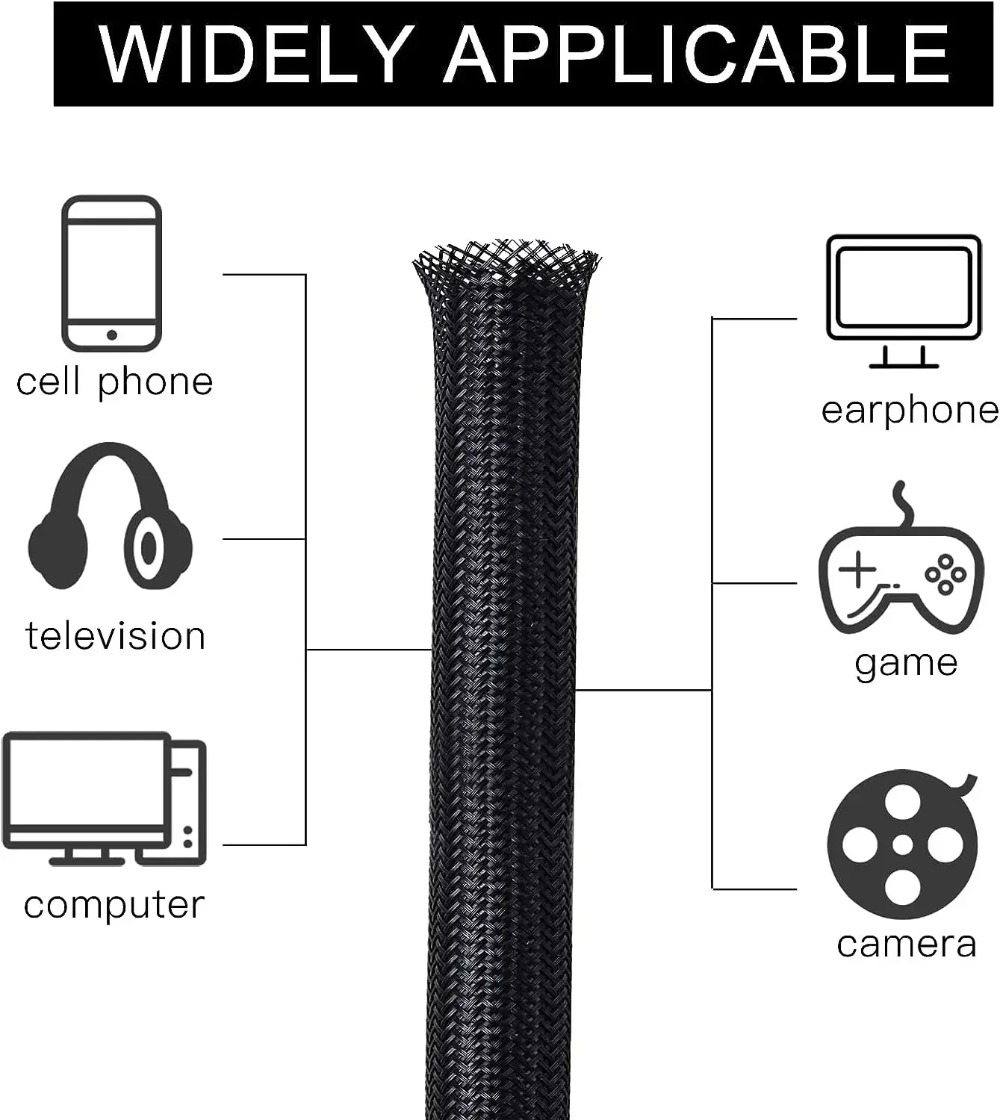 9-15M Plit Pipe Tube Protector - Cable Sleeve Braided recensie en prijs