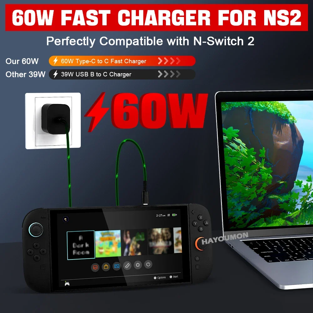 UK US EU 60W Type-C AC-adapter - Gaming Accessories Uk recensie en prijs