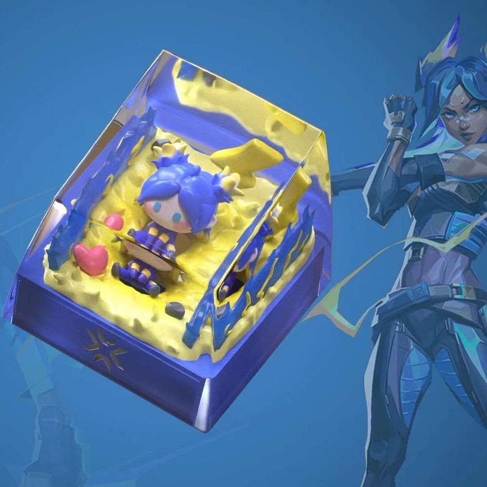 Aangepaste hars artisan keycap - Gaming Accessories For Valorant recensie en prijs
