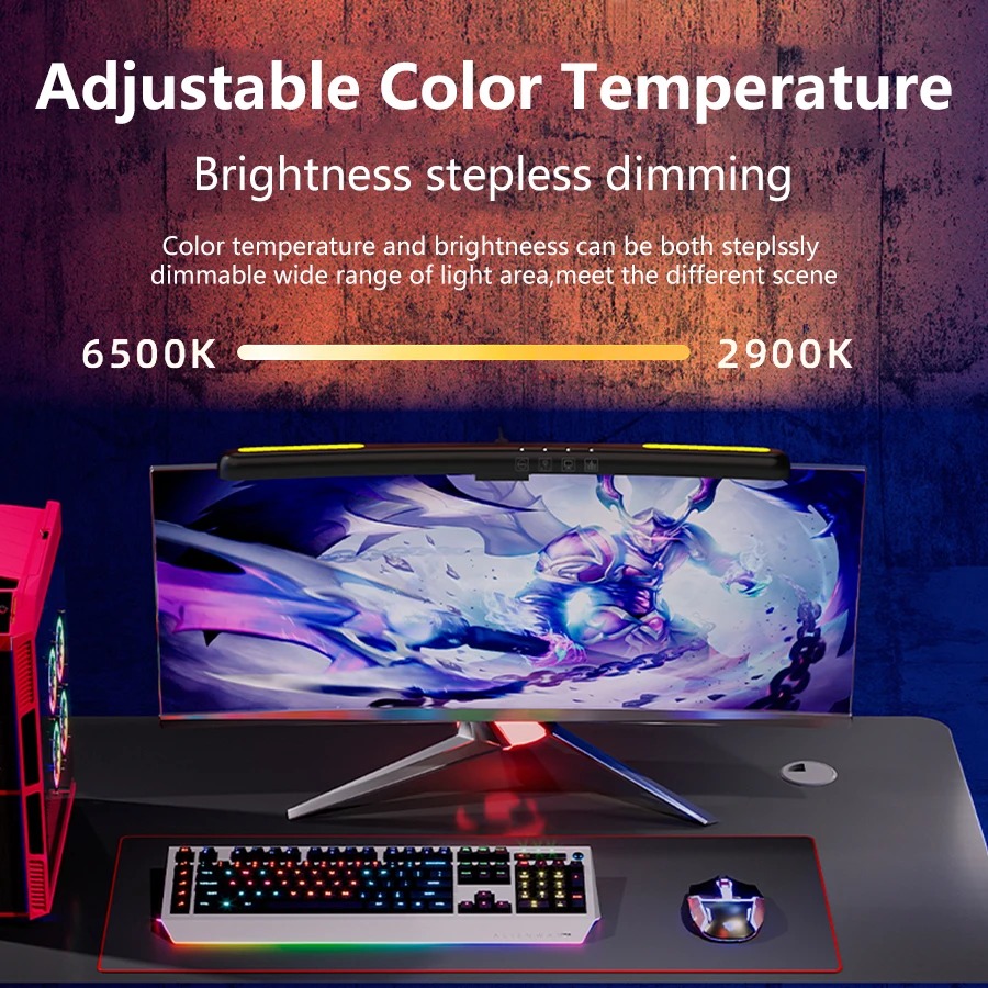 USB Traploos dimmen Scherm Han - Gaming Accessories Led recensie en prijs