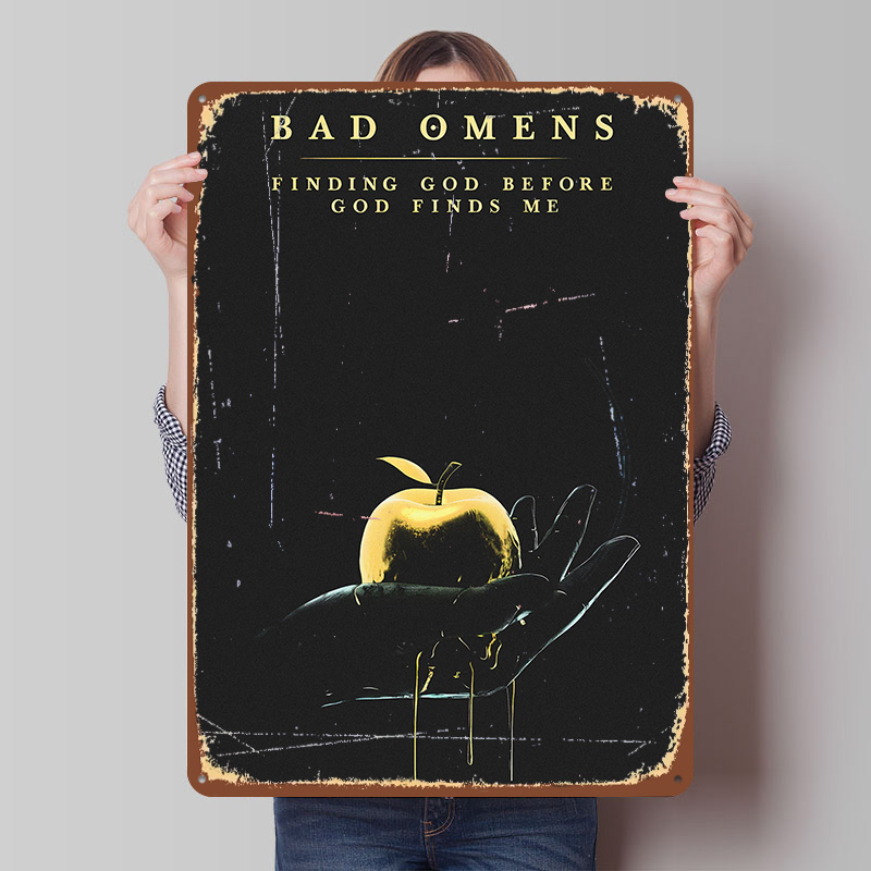 Bad Omens Poster Aangepaste mu - Omen Gaming Accessories recensie en prijs