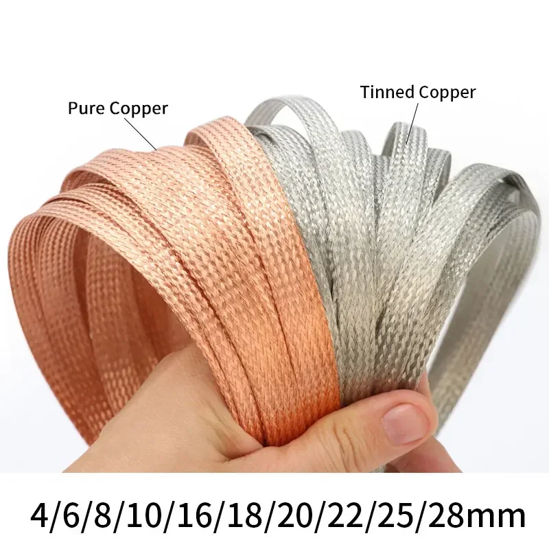 2M/5M Vertind Koper Gevlochten - Cable Sleeve Braided recensie en prijs