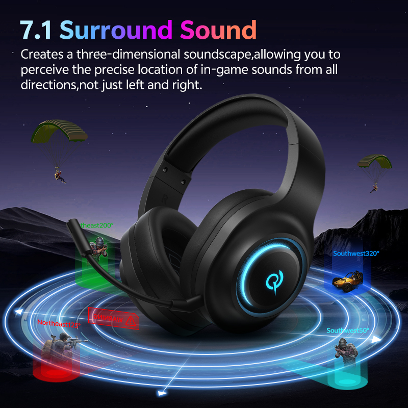QCY Heroad V200 Gaming Headset - Venom Gaming Accessories recensie en prijs
