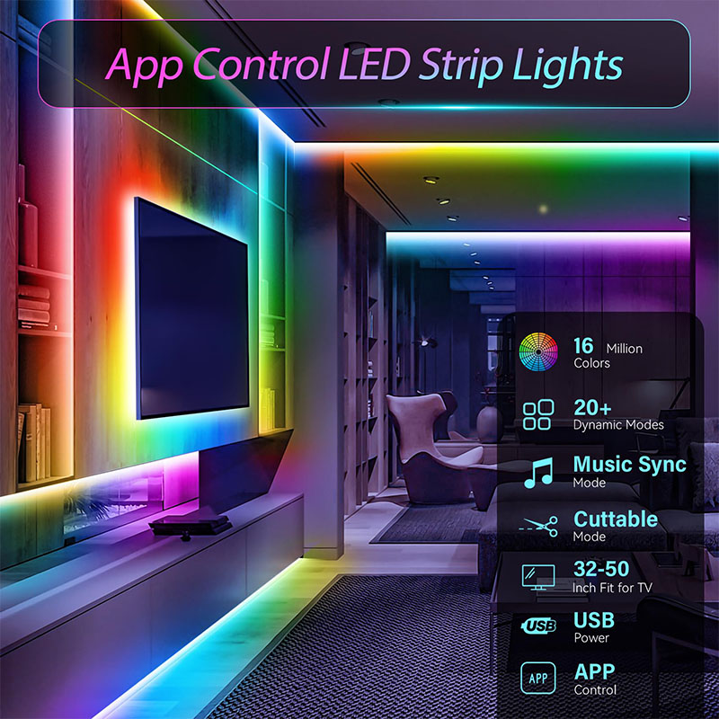 USB RGB LED strip SMD3535 met  - Gaming Accessories Led recensie en prijs