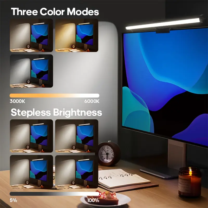 USB LED bureaulamp Schermhangl - Gaming Accessories Led recensie en prijs