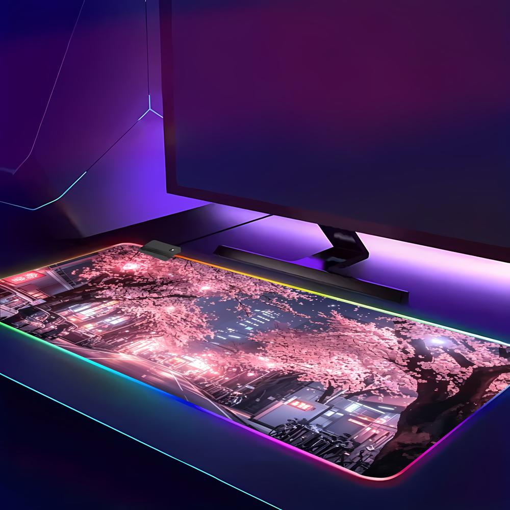RGB-muismat Japanse straat Paa - Gaming Accessories Officeworks recensie en prijs