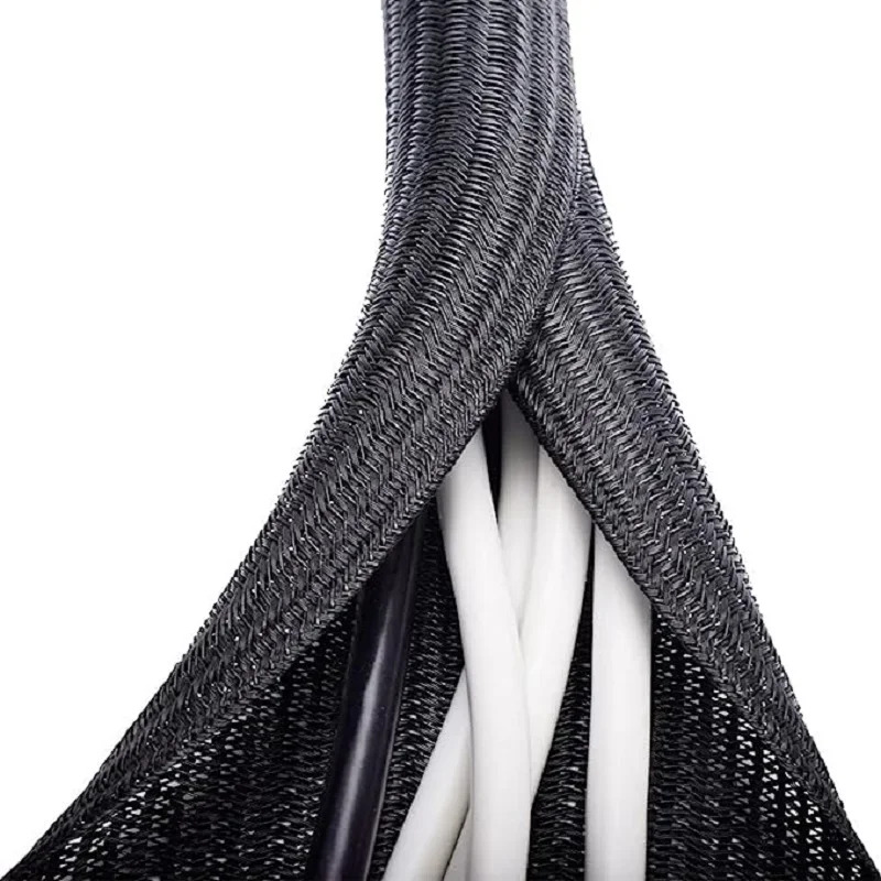 1m 3m 5m gevlochten kabelhoes  - Cable Sleeve Braided recensie en prijs