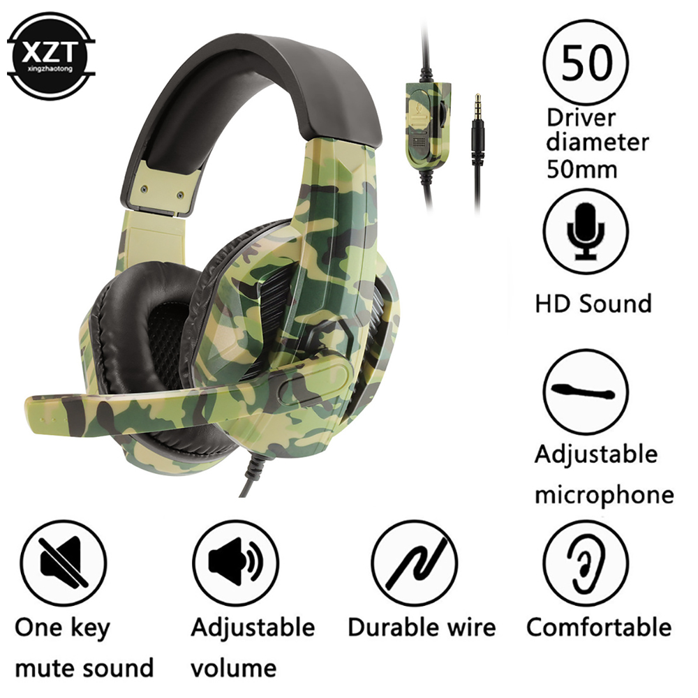 Camouflage Gaming Headset 3.5m - Venom Gaming Accessories recensie en prijs