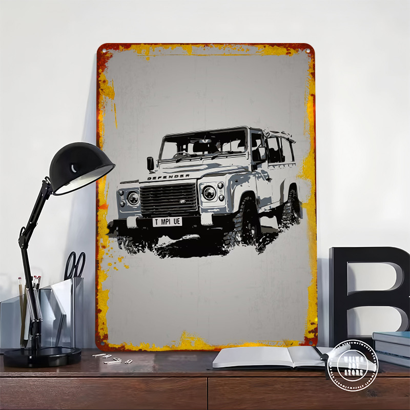 UK Car Rover Defender Poster A - Gaming Accessories Uk recensie en prijs