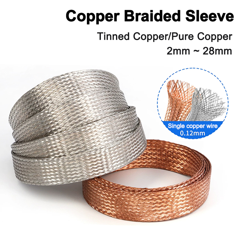 2-10m uitbreidbare koperen gev - Cable Sleeve Braided recensie en prijs