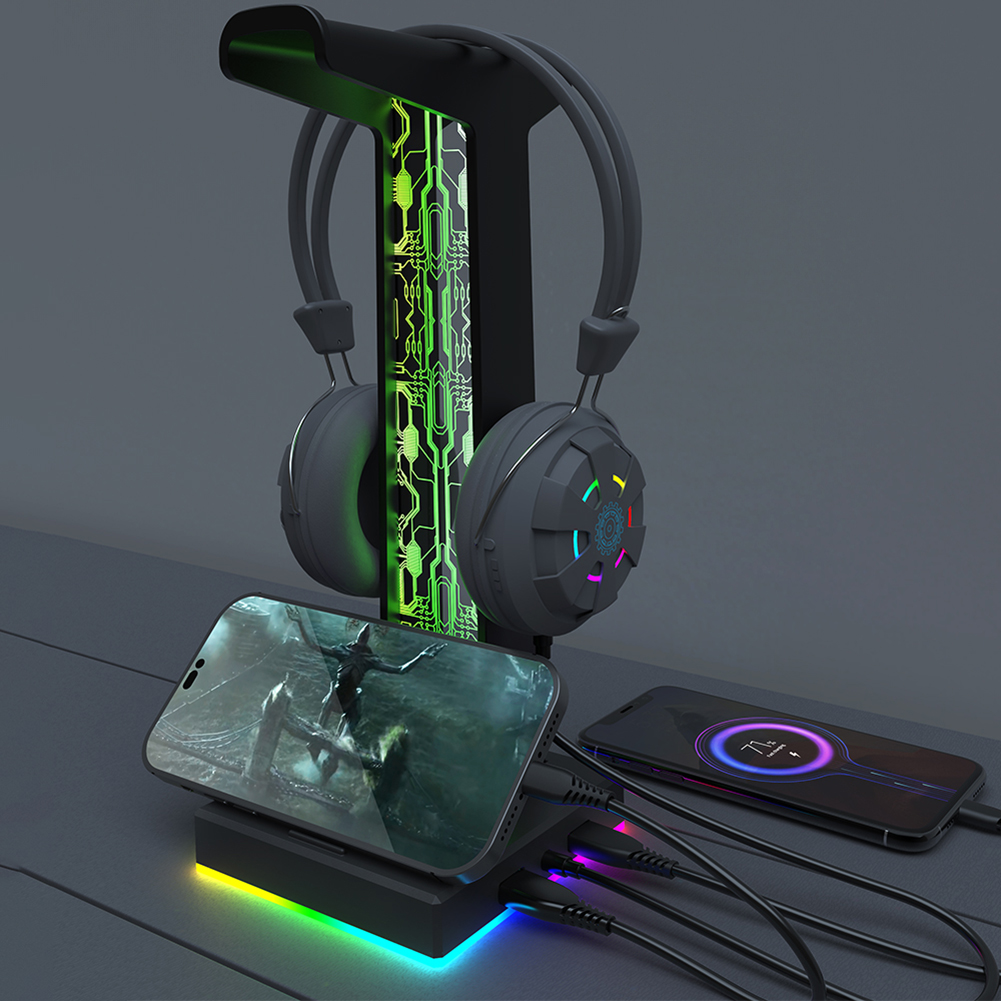 Rgb Gaming Hoofdtelefoon Stand - Venom Gaming Accessories recensie en prijs
