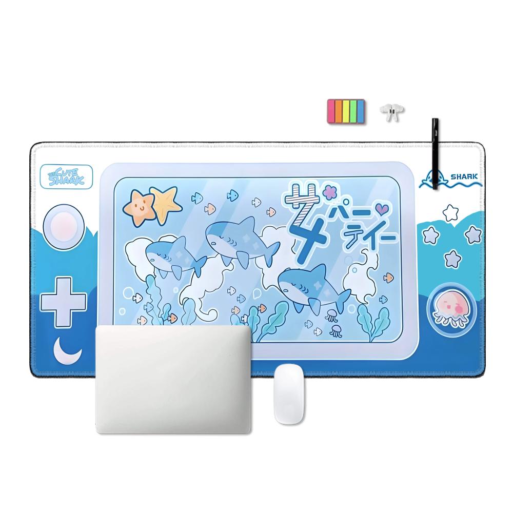 Leuke Shark Party Muismat Grot - Gaming Accessories Officeworks recensie en prijs