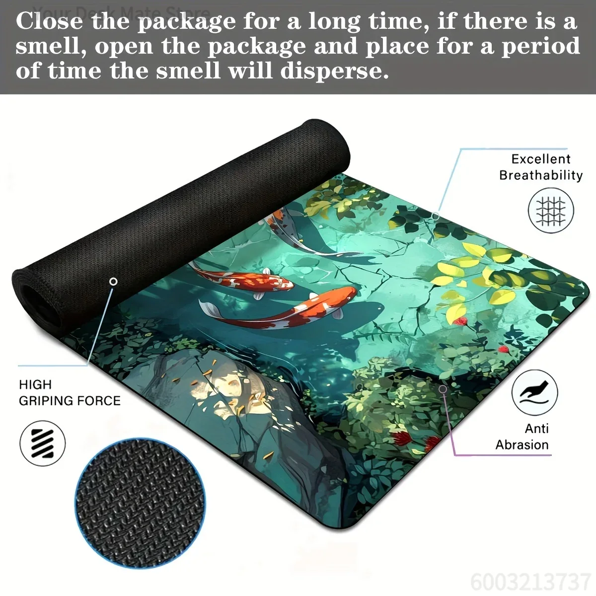 Grote Koi Fish Gaming-muismat  - Gaming Accessories Officeworks recensie en prijs